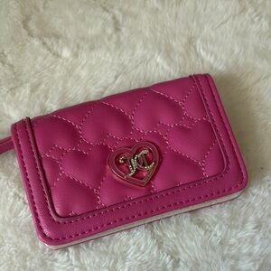 Juicy Couture Pink Quilted Wallet